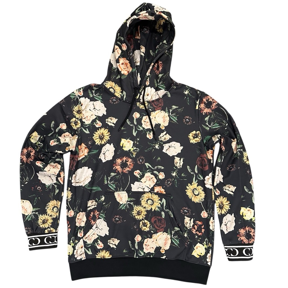 Criminal Damage London Men’s Floral Hoodie Size L